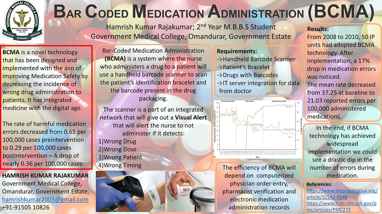 27. Bar-Coded Medication Administration – BCMA